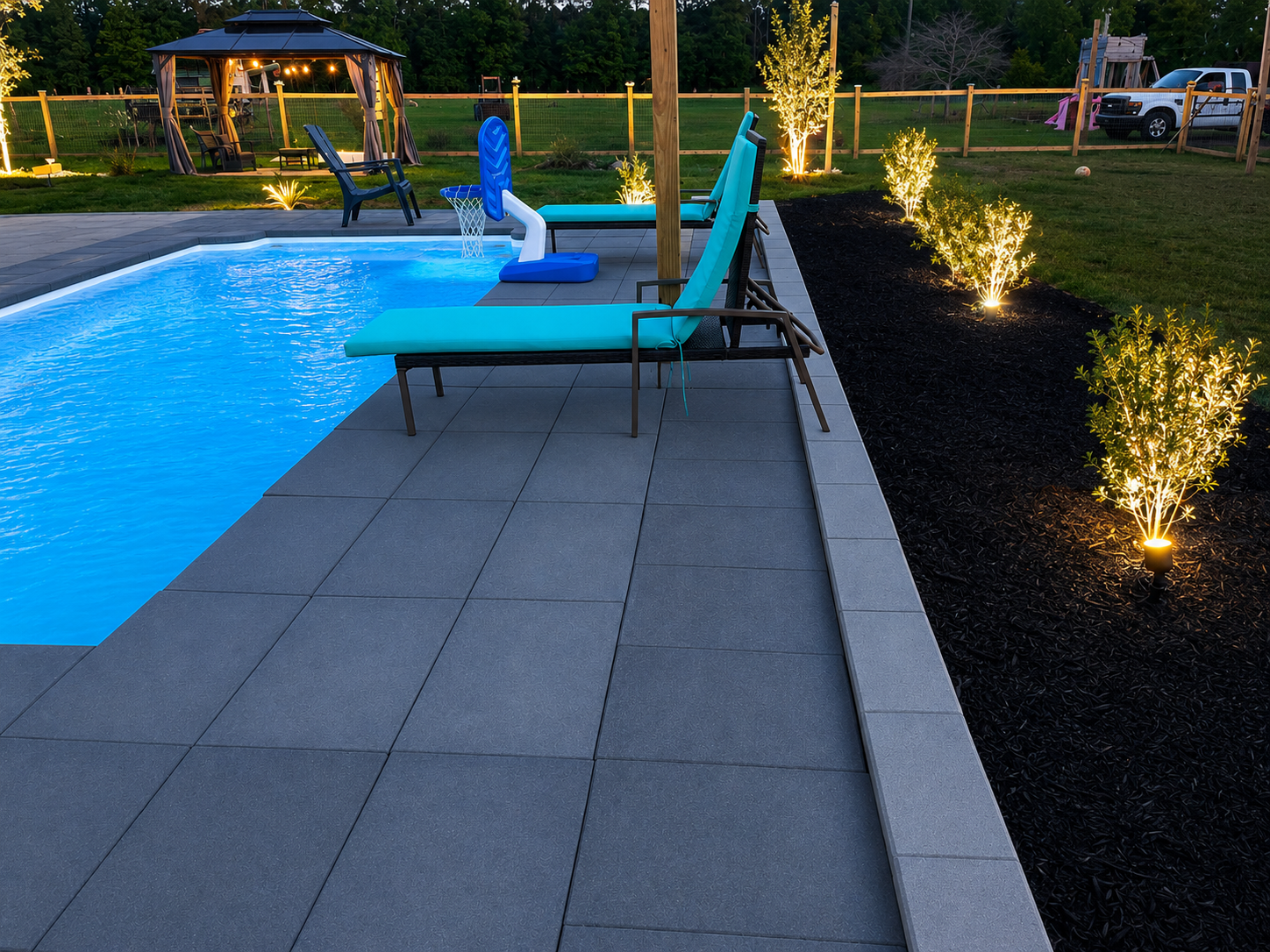 Pool deck and patio project